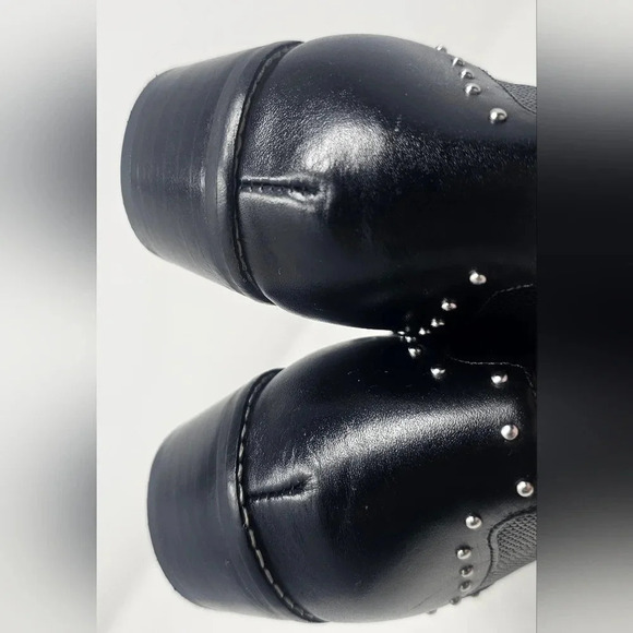 Crown Vintage Leather Studded Black Kavita Booties Size 6-NWOT - Picture 15 of 16